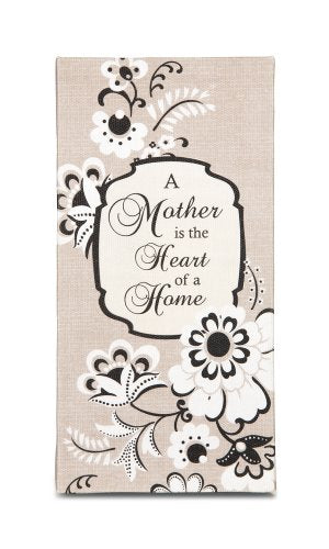 Pavilion Gift Company 88136 Canvas Plaque, 7 by 3-1/2-Inch, Mother