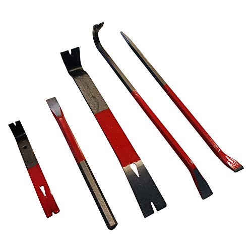 EZ Travel Distribution 5-Piece HD Pry Bar Set