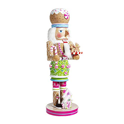 Kurt Adler 16-inch Wooden Gingerbread Nutcracker