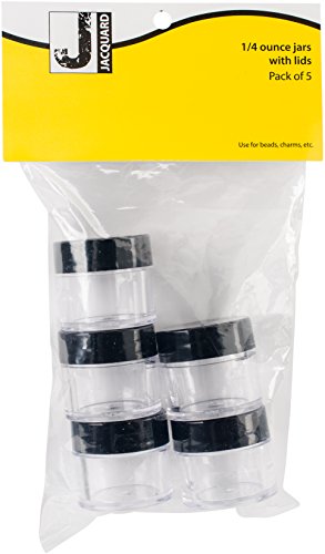 Jacquard Clear, 1/4 oz, 5/Pkg Containers