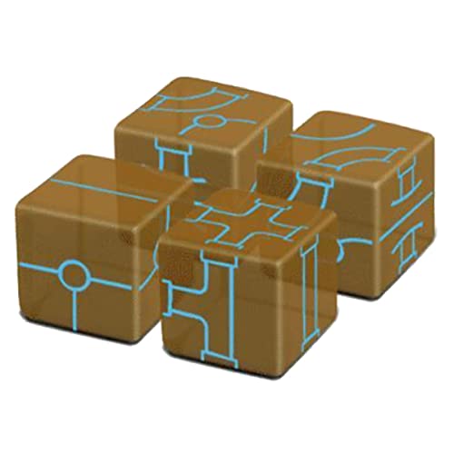 Horrible Guild Store Railroad Ink Challenge: Underground Expansion Brown, Expansions Can Be Added to Any Railroad Ink or Railroad Ink Challenge Base Game, For 1 to 6 Players, Ages 8 and Up