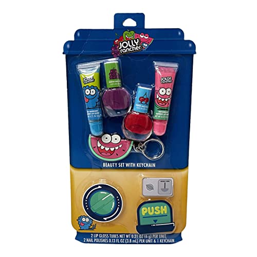 UPD Taste Beauty Jolly Rancher Candy Machine Lip Gloss Nail Polish Beauty Set