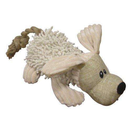 Pet Lou 00990 Naturally Twisted Dog Chew Toy, 10-Inch Dog