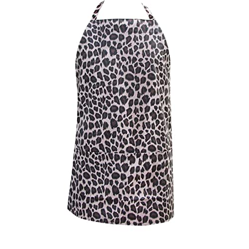 Two Lumps of Sugar Cheetah Utility Apron, 25-inch Length, Cotton