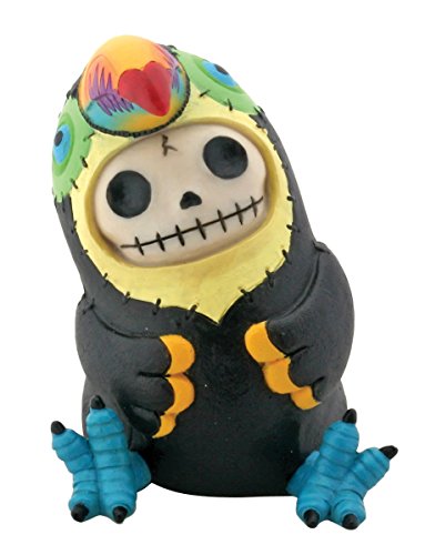 Pacific Trading SUMMIT COLLECTION Furrybones Toucan Mango Signature Skeleton in Colorful Toucan Costume