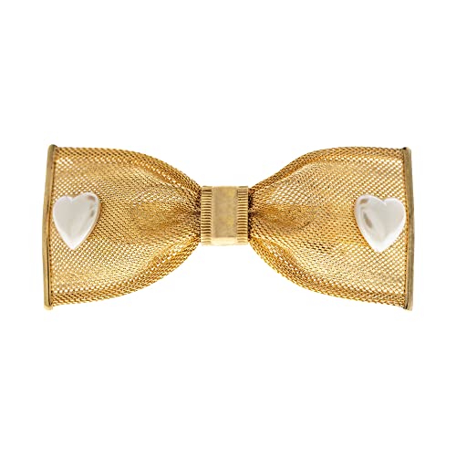 1928 Jewelry Gold-Tone Bow Hair Barrette