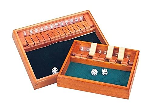 Shut the Box Game - Wooden by CHH
