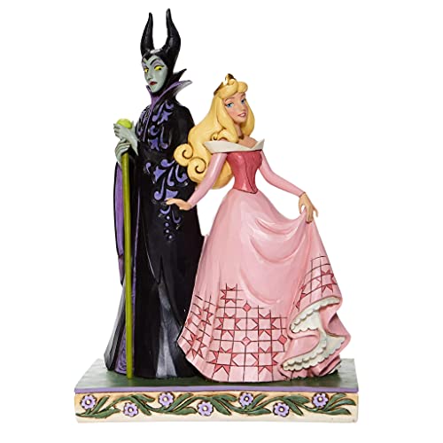 Enesco Jim Shore Aurora & Maleficent Disney Traditions