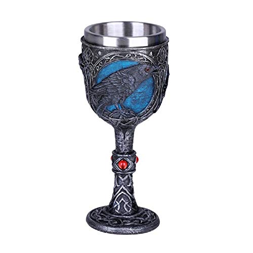 Pacific Trading Raven Wine Glass Goblet