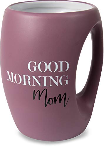 Pavilion Gift Company 10516 Good Morning Mom 16 oz Mug, Purple