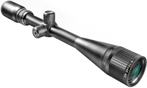 Barska AC10832 Varmint 4-16x40 Rifle Scope 30/30 Reticle Adjustable Objective, Black