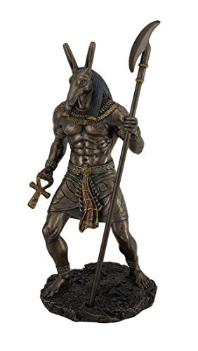 Unicorn Studio Veronese Design Ancient Egyptian Set The Destroyer God of Chaos Bronze Finished Statue