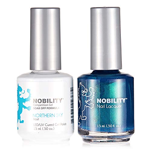 Lechat Nobility ‚Äì Gel Polish & Nail Lacquer Set - Collection 2-5oz (Northern Sky NBCS050)