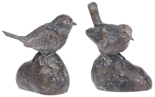 Ganz MG178612 Song Bird Garden Rocks, Set of 2