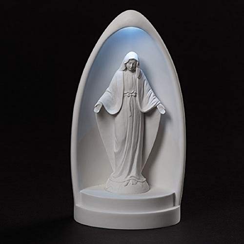Roman 20499 LED Our Lady of Grace Dome, 8-inch Height