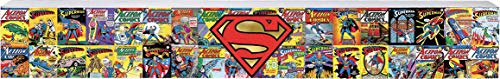 Spoontiques Superman Long Wood Sign, Multicolored