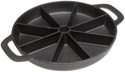 Old Mountain Pre Seasoned 10135 8 Impression Cornbread Skillet, 11 Inch x 8 3/4 Inch