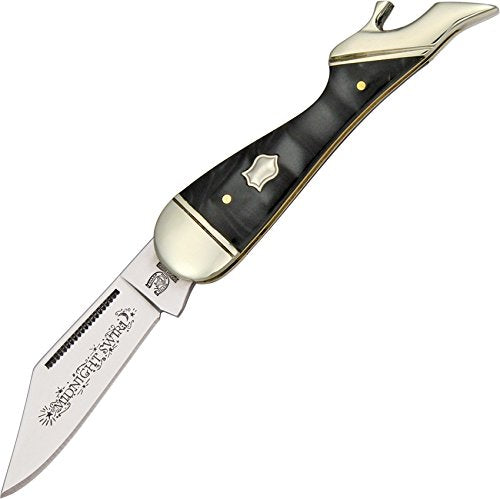 Blue Ridge Knives Rough Ryder RR960 Small Leg Knife Midnight