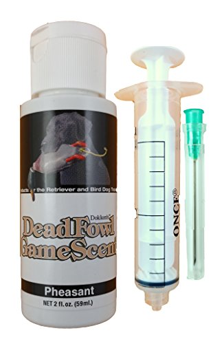 Dokken Dog Supply Dokken Dead Fowl Pheasant Scent Kit 2oz Retriever Hunting Dog Training
