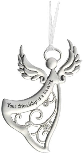 Ganz Angels By Your Side Ornament - Your friendship is a blessing