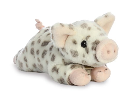 Aurora World Miyoni Spotted Pig Plush Toy, Multicolor