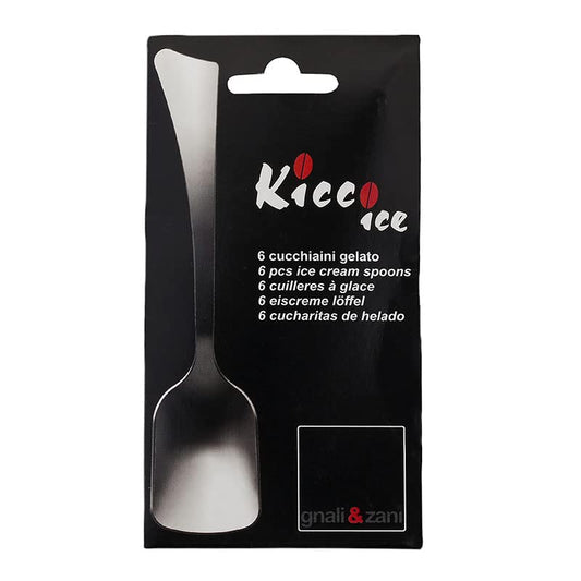 Gary Valenti Gnali & Zani V210G Ice Gelato Spoons - Set of 6