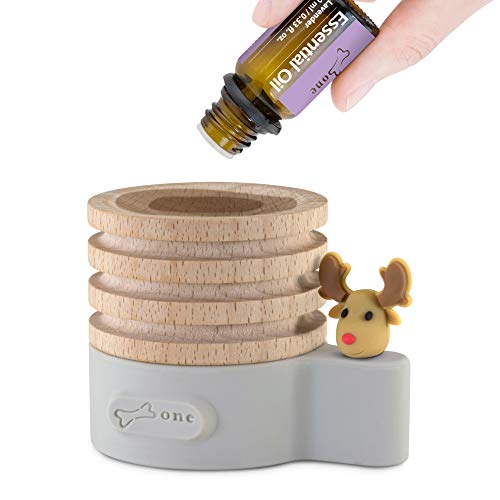 Bone Collection Bone Wooden Diffuser, Fragrance Essential Oil Diffuser, Natural Aroma Wooden Stock for Home Room Office Yoga, Freshener Homekit- Mr. Deer