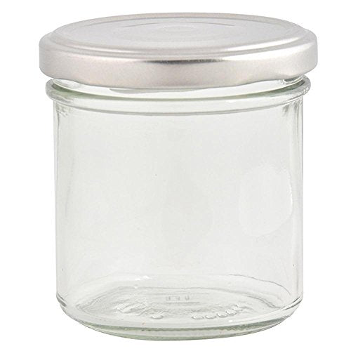 Esschert Design C2065 8 Piece Jam Jars Pot Set, Medium, Glass