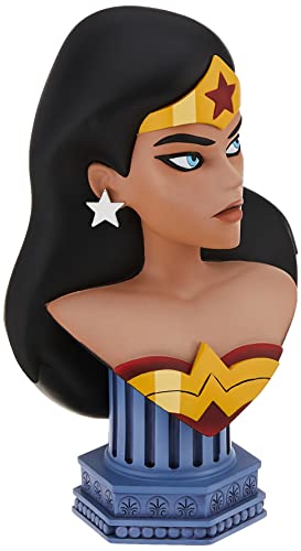 Diamond Comics DIAMOND SELECT TOYS Justice League Animated: Wonder Woman Legends in 3-Dimensions 1:2 Scale Bust, 10 inches