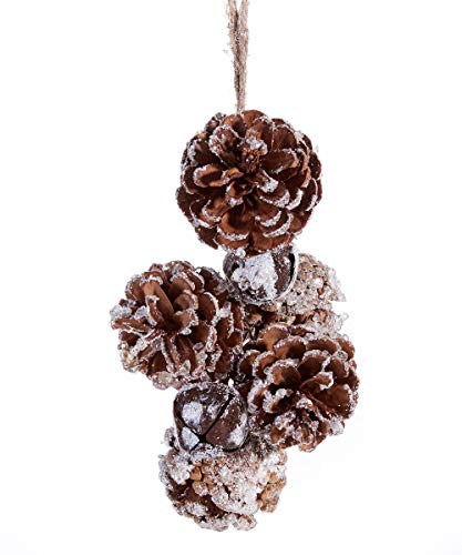 Giftcraft 665673 Pine Cone Ornament, 10-inch Height