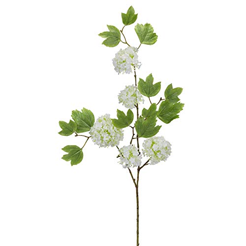 Melrose 78563 Snowball Branch, 38-inch Height, Polyester