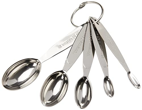 Browne & Co Cuisipro Stainless Steel Measuring Spoon Set, Odd Sizes