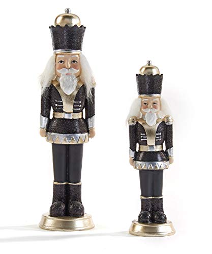 Giftcraft 665038 Nutcracker D‚Äö√†√∂¬¨¬©cor, Set of 2, Polyresin