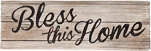 Spoontiques Bless This Home Desk Sign