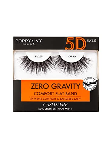 Absolute New York Poppy & Ivy Cashmere Zero Gravity Lash - Comfort Flat Band (Carina)