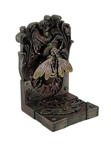 Unicorn Studios WU76864A4 Brigid Ashwood Steambee Steampunk Bee Decorative Bookend