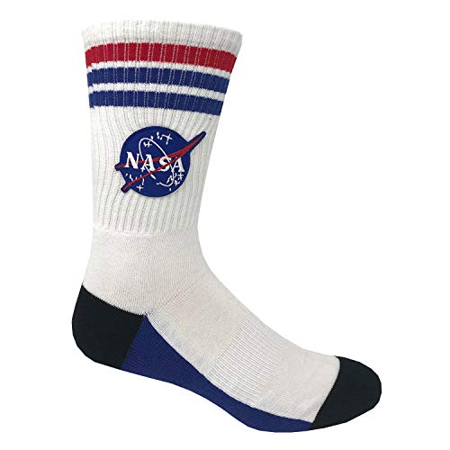 Oooh Yeah Socks NASA Athletic Crew Socks, OSFM (8-13)