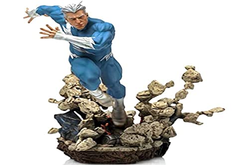 Marvel Iron Studios: Quicksilver 1/10 Scale | Marvel Comics Series X-Men | 8" inches Collectible Figure