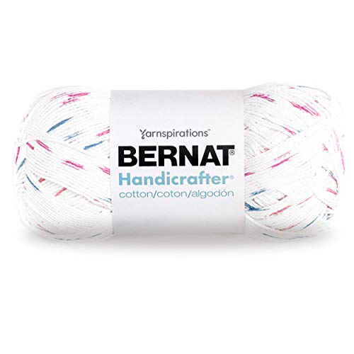 Spinrite Yarns (CA) Bernat Handicrafter Cotton Yarn, Gauge 4 Medium Worsted, Marble Print