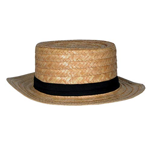 Beistle Straw Skimmer Hat