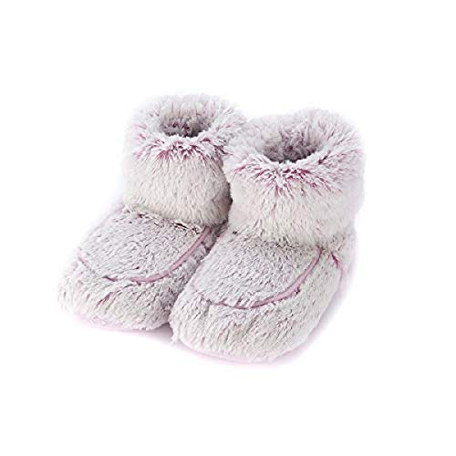 Intelex INUC5 Warmies microwavable French Lavender Scented Pink Marshmallow Boots