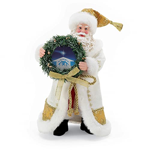 Department 56 Possible Dreams Santa Traditions Christmas Star Figurine, 10.5 Inch, Multicolor