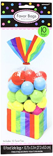 Amscan Party Supplies, 10 ct, Multicolor