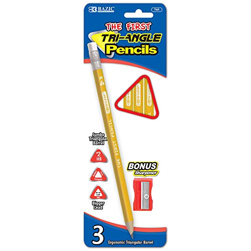 BAZIC Iris Metal Mechanical Pencil, 0.5 mm, Assorted, 4 Per Pack