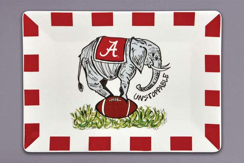 Magnolia Lane University of Alabama Ceramic Serving Platter
