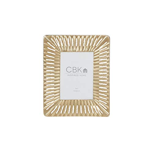 Ganz CB173713 Gold Cutout Frame, Metal and Glass (5 Inches x 7 Inches)