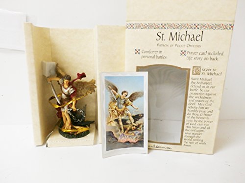 Roman Patrons & Protectors St. Michael * Saint Catholic Confirmation Santo