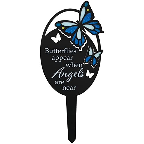 Carson Home 23191 Angels are Near Memorial Garden Stake, 12-inch Height