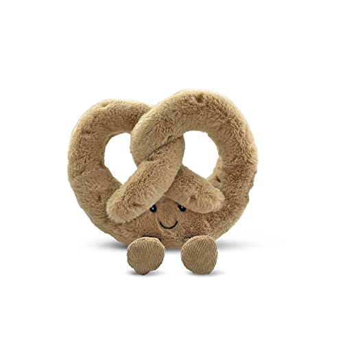 Nandog Pet Gear My BFF Collection Squeaky Dog Toy ‚Äì Plush Puppy Toy for Small and Medium Breed Non-Aggressive Chewers ‚Äì Soft 10 Inch Soft Dog Toy Provides Fun and Companionship (Pretzel)