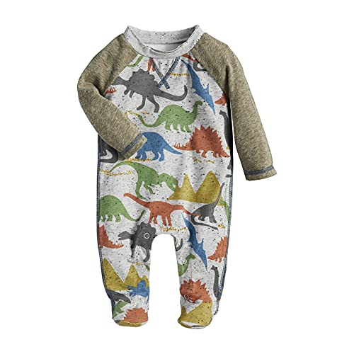 Mud Pie Baby Boys' Dino Sleeper, 3-6 Months